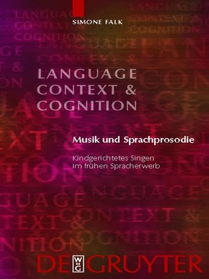 cover image of Musik und Sprachprosodie